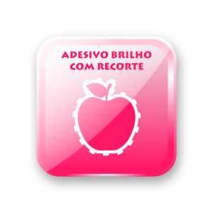 Adesivo Brilho - Impressão Solvente - Com Recorte      